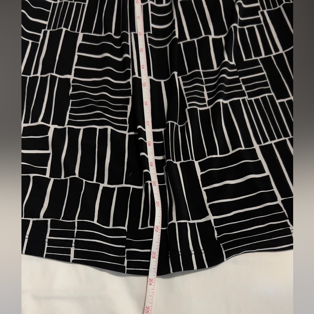 Calvin Kline Sleeveless Top Small S Black White - Picture 8 of 10